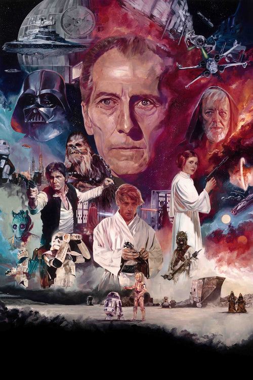 'A New Hope' Oil Painting