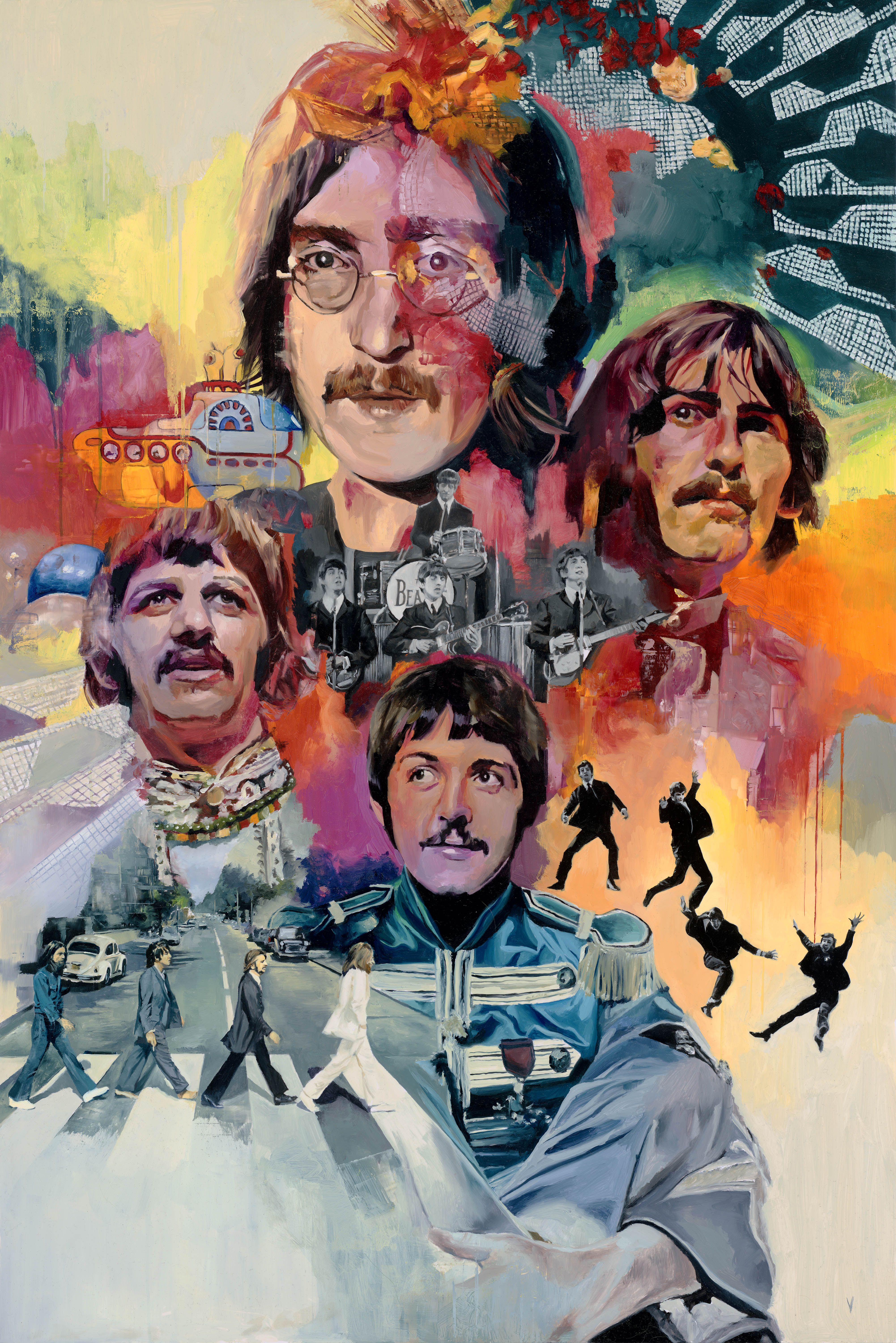 Beatles' Print – Chris Valentine