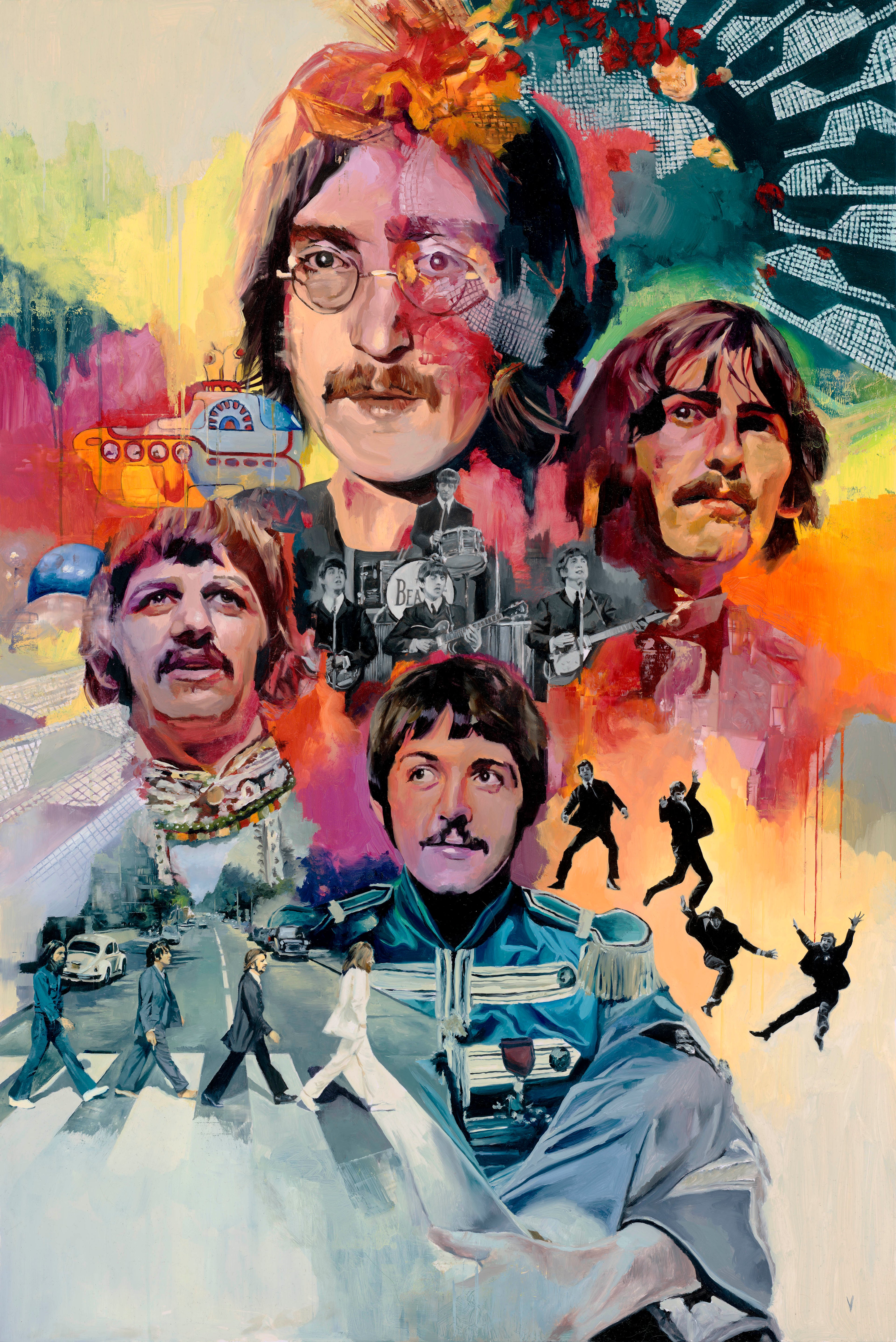 'Beatles' Print