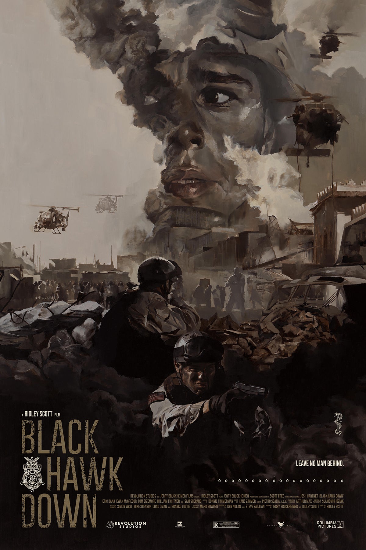 'Black Hawk Down' Regular Artist Proof Print