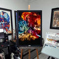 'Attack of the Clones' Oil Painting