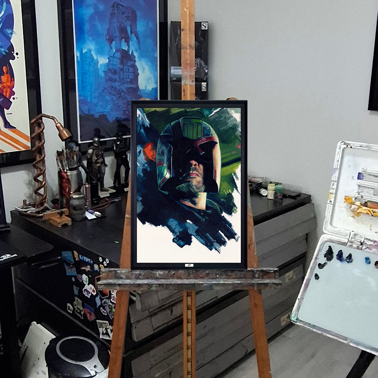 Dredd Portrait Study