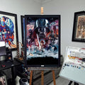 'Empire Strikes Back' Oil Painting