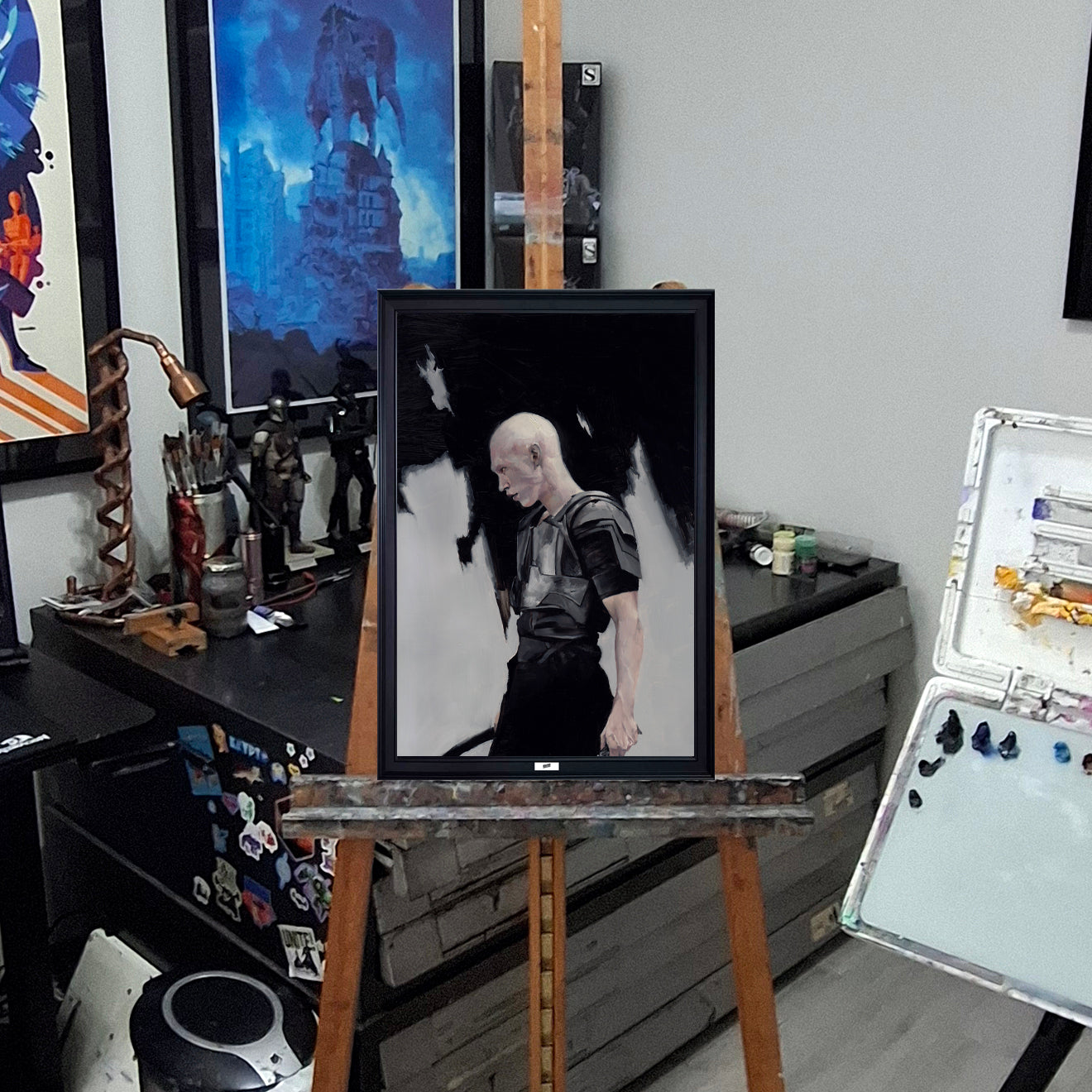 'Feyd-Rautha' Oil Painting