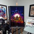 'Ninja Turtles Mutant Mayhem' Oil Painting