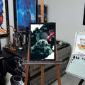 'R2-D2' Oil Painting