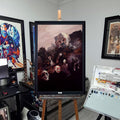 'The Dark Knight' Oil Painting